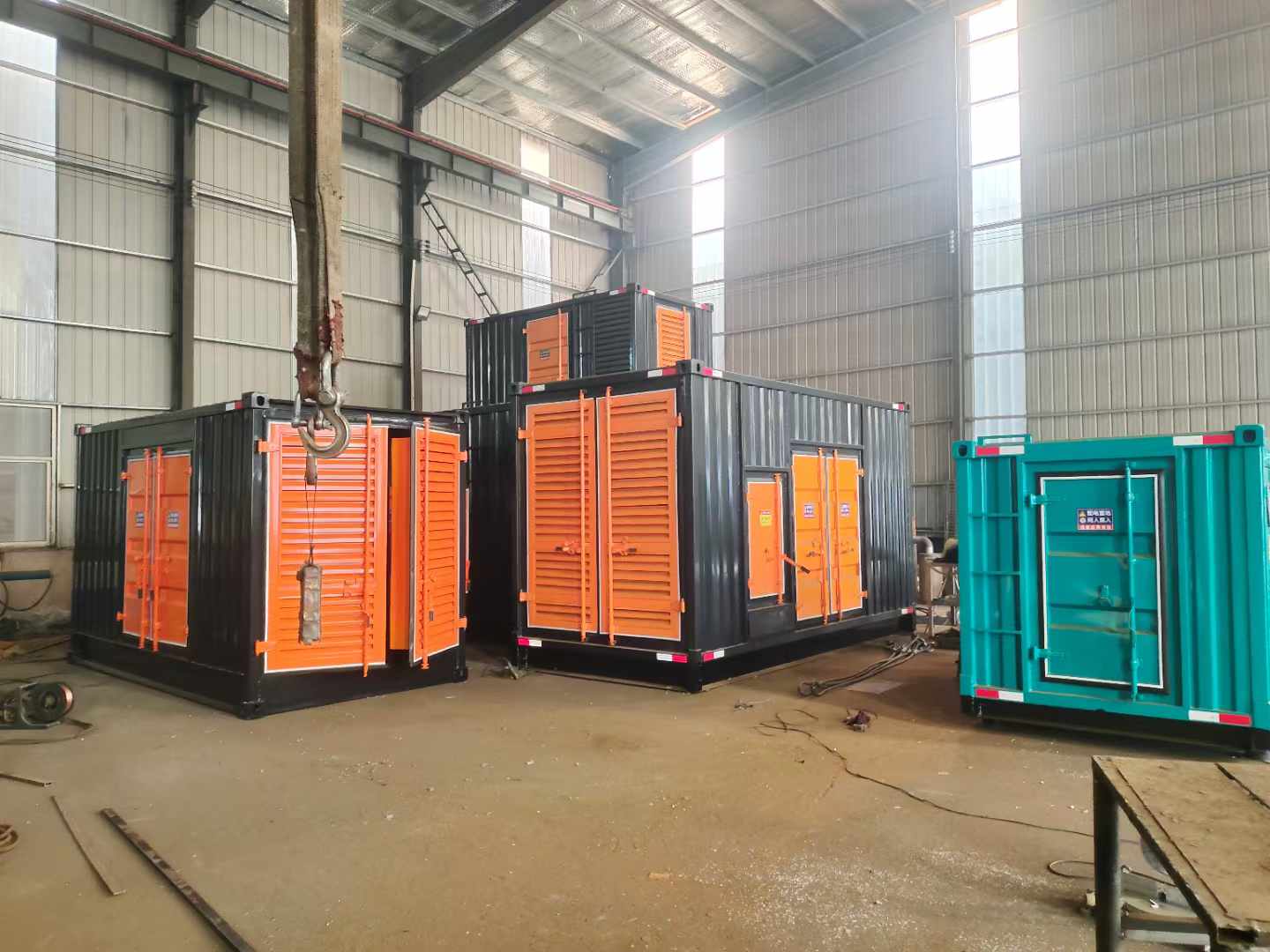 大安500kw柴油发电机组可以带动多少功率设备？